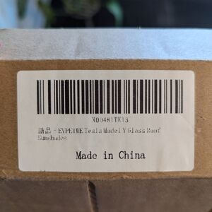 Tesla model y glass roof sunshades